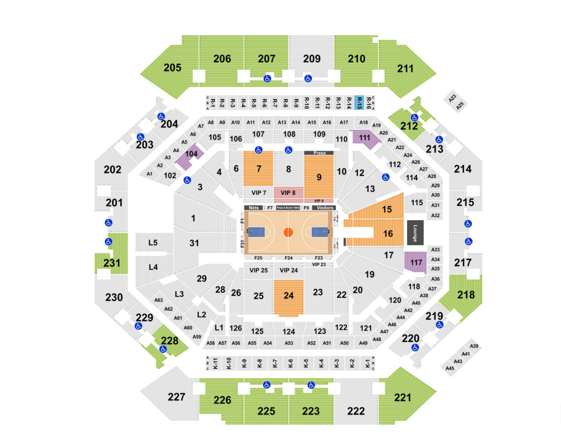 barclays center placement