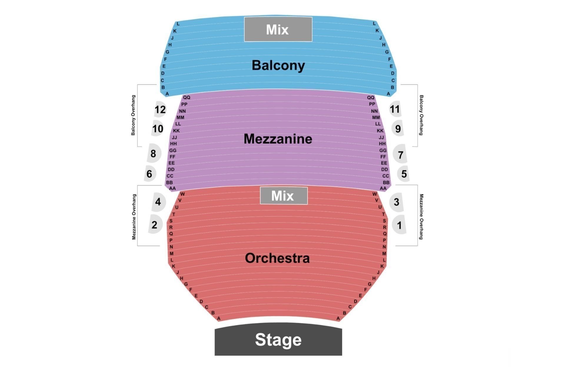 new amsterdam theater placement