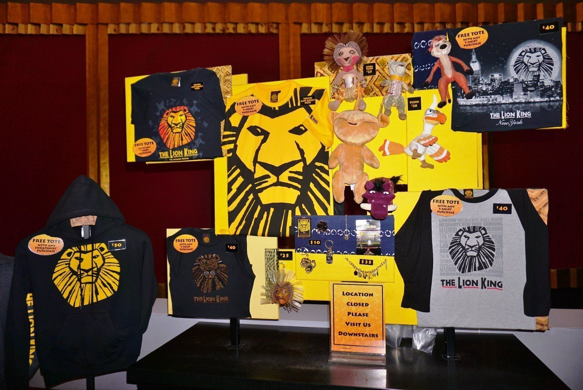the lion king merch
